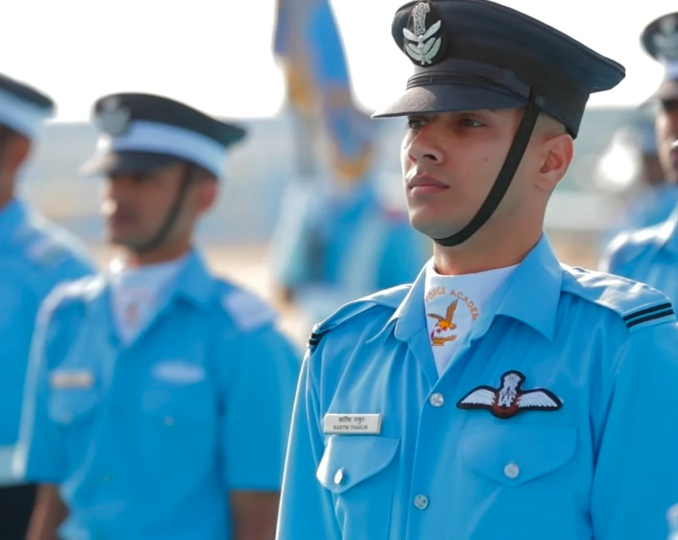 flying officer kartik thakur